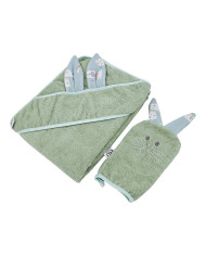 Housse de bain en coton et flanelle EKO DOGS Housse de bain en coton et flanelle EKO DOGS