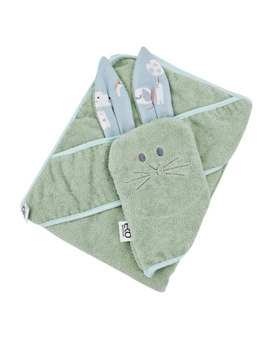 Cotton bath cover and EKO flannel DOGS Cotton bath cover and EKO flannel DOGS