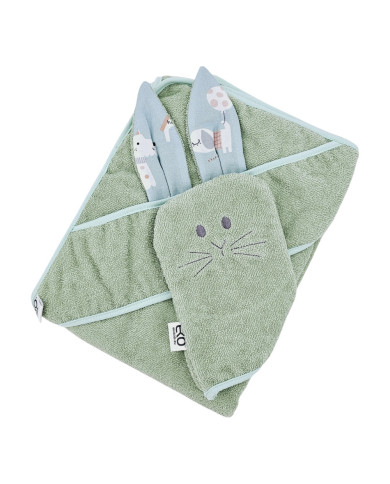 Cotton bath cover and EKO flannel DOGS Cotton bath cover and EKO flannel DOGS