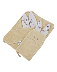 Housse de bain en coton et flanelle EKO BEES Housse de bain en coton et flanelle EKO BEES