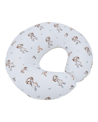 Bársonyos szoptatós croissant GARDENER BEAR Bársonyos szoptatós croissant GARDENER BEAR