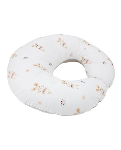 Sametový croissant na kojení BALLERINA MOUSE Sametový croissant na kojení BALLERINA MOUSE