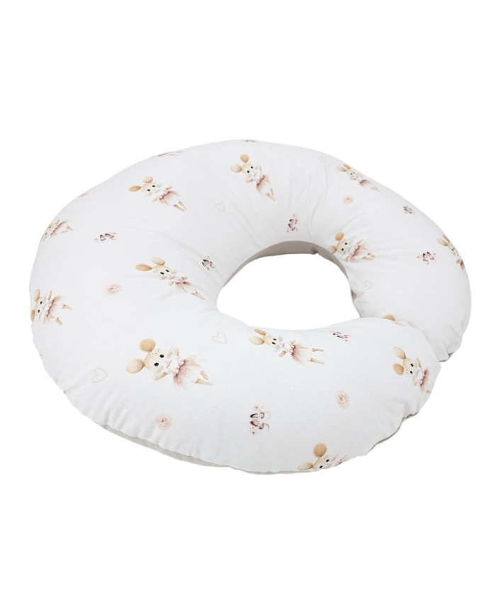 Velvet breastfeeding croissant BALLERINA MOUSE Velvet breastfeeding croissant BALLERINA MOUSE