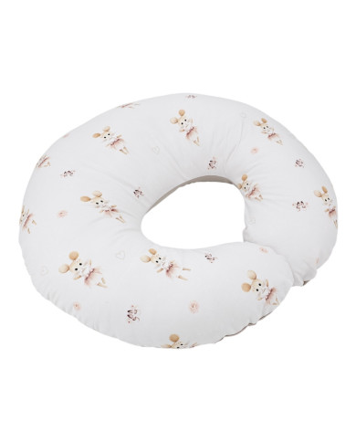 Sametový croissant na kojení BALLERINA MOUSE Sametový croissant na kojení BALLERINA MOUSE