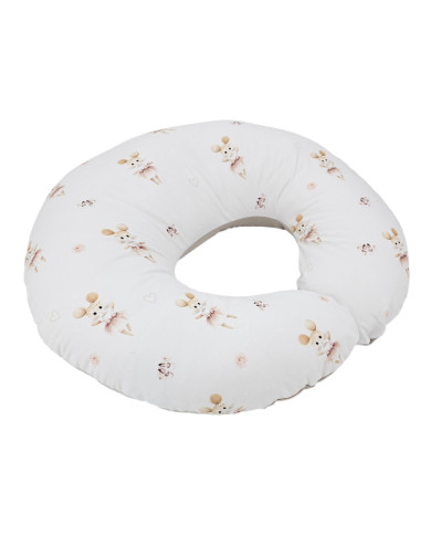 Sametový croissant na kojení BALLERINA MOUSE Sametový croissant na kojení BALLERINA MOUSE