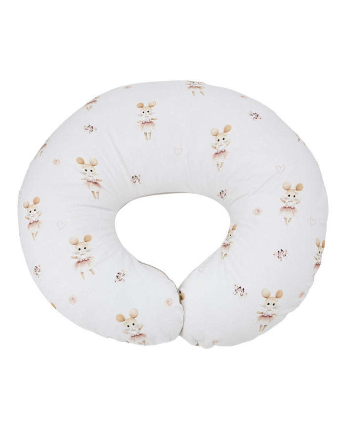 Velvet breastfeeding croissant BALLERINA MOUSE Velvet breastfeeding croissant BALLERINA MOUSE
