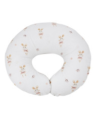 Zamatový croissant na dojčenie BALLERINA MOUSE Zamatový croissant na dojčenie BALLERINA MOUSE