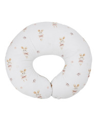 Zamatový croissant na dojčenie BALLERINA MOUSE Zamatový croissant na dojčenie BALLERINA MOUSE