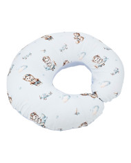 Zamatový croissant na dojčenie PILOT BEAR