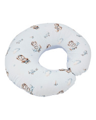 Zamatový croissant na dojčenie PILOT BEAR