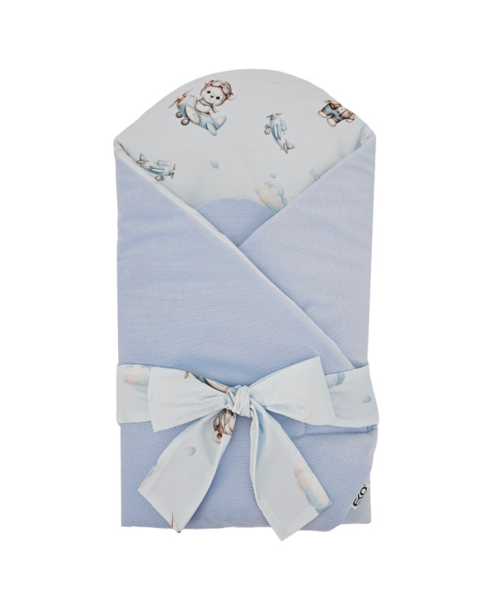 VELVET Pamučni Baby Wrap PILOT BEAR