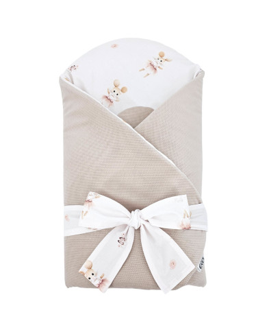 VELVET Pamučni Baby Wrap BALLERINA MOUSE VELVET Pamučni Baby Wrap BALLERINA MOUSE