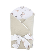 Cotton cone with VELVET GARDENER BEAR Cotton cone with VELVET GARDENER BEAR