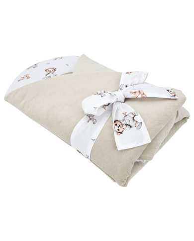 Cotton cone with VELVET GARDENER BEAR Cotton cone with VELVET GARDENER BEAR