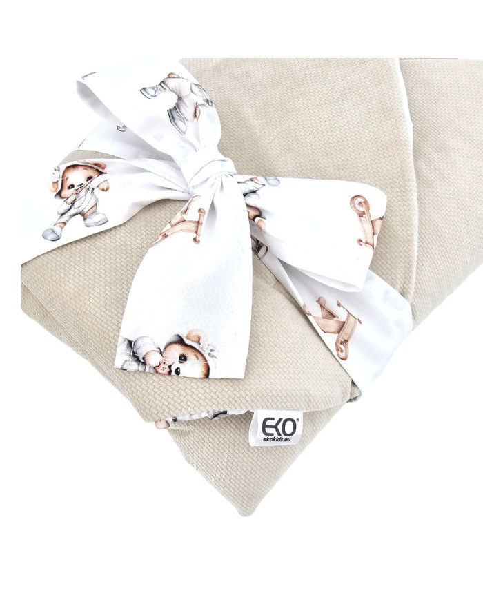 Cotton cone with VELVET GARDENER BEAR Cotton cone with VELVET GARDENER BEAR
