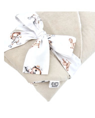 Cotton cone with VELVET GARDENER BEAR Cotton cone with VELVET GARDENER BEAR