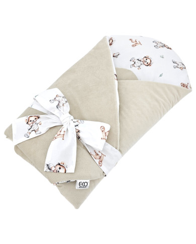 Bavlnený zavinovačka s VELVET GARDENER BEAR Bavlnený zavinovačka s VELVET GARDENER BEAR