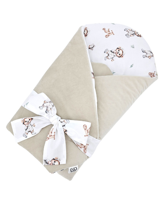Cotton cone with VELVET GARDENER BEAR Cotton cone with VELVET GARDENER BEAR