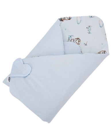 Double-sided printed cotton horn PILOT BEAR Double-sided printed cotton horn PILOT BEAR