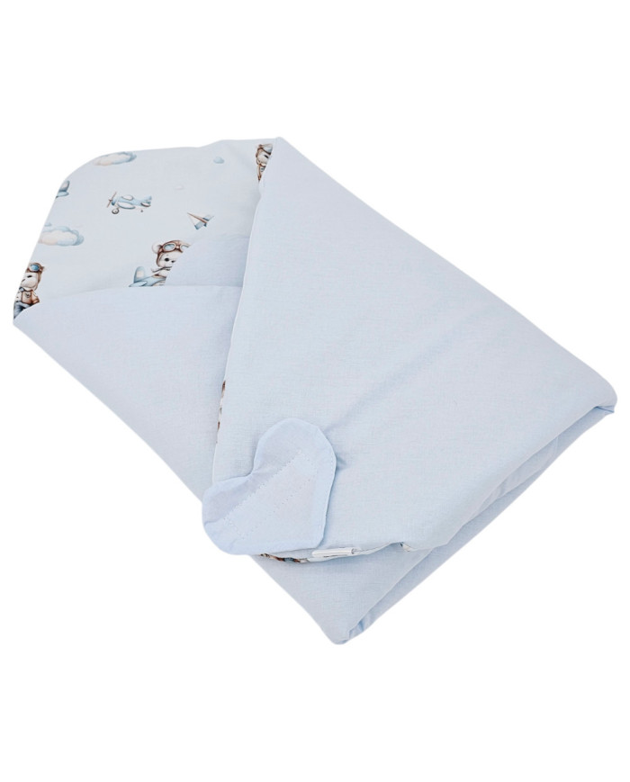 Cône en coton imprimé double face PILOT BEAR Cône en coton imprimé double face PILOT BEAR
