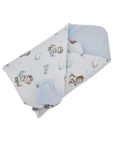 Double-sided printed cotton horn PILOT BEAR Double-sided printed cotton horn PILOT BEAR