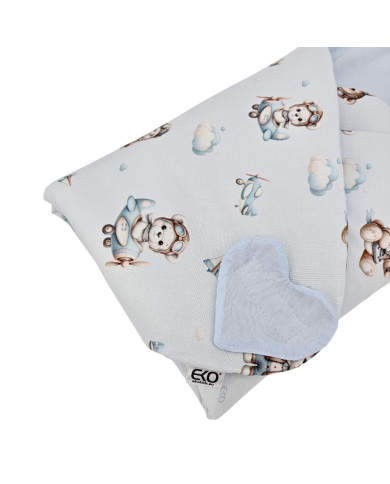 Double-sided printed cotton horn PILOT BEAR Double-sided printed cotton horn PILOT BEAR