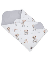 Cône en coton imprimé double face GARDENER BEAR Cône en coton imprimé double face GARDENER BEAR