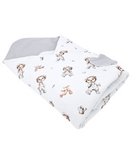 Double-sided printed cotton horn GARDENER BEAR Double-sided printed cotton horn GARDENER BEAR