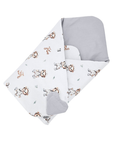 Double-sided printed cotton horn GARDENER BEAR Double-sided printed cotton horn GARDENER BEAR