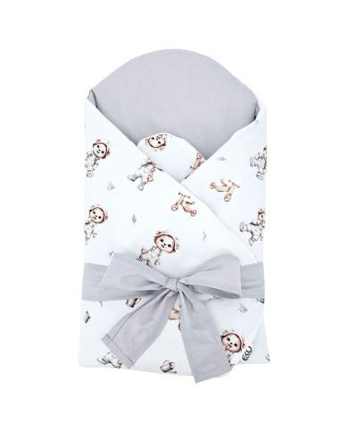 Printani Pamučni Baby Wrap sa kokosovim umetkom GARDENER BEAR Printani Pamučni Baby Wrap sa kokosovim umetkom GARDENER BEAR