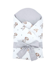 Bavlnený zavinovačka s potlačou kokosového orecha GARDENER BEAR