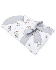 Bavlnený zavinovačka s potlačou kokosového orecha GARDENER BEAR