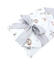 Bedruckte Baumwolltüte mit Kokosnuss GARDENER BEAR