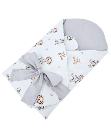 Printed cotton cone with coconut GARDENER BEAR Printed cotton cone with coconut GARDENER BEAR