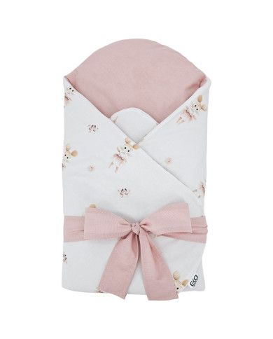 Cône en coton imprimé avec  en noix de coco BALLERINA MOUSE Cône en coton imprimé avec  en noix de coco BALLERINA MOUSE