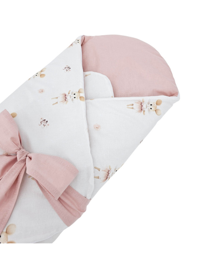 Cône en coton imprimé avec  en noix de coco BALLERINA MOUSE