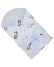 Bavlnený zavinovačka s potlačou kokosového orecha PILOT BEAR Bavlnený zavinovačka s potlačou kokosového orecha PILOT BEAR