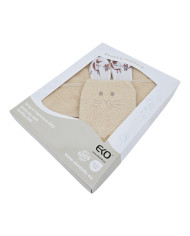 Pamučna navlaka za kupanje i krpa za pranje ECO FOX