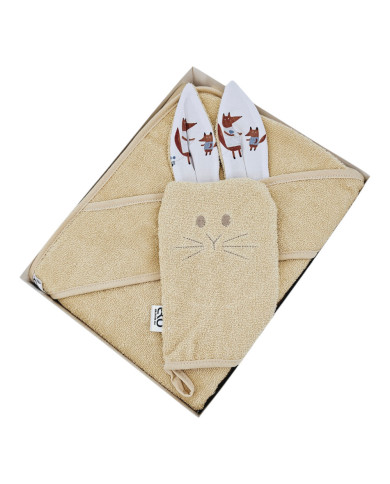 Pamut fürdőlepedő és EKO flanel FOX Pamut fürdőlepedő és EKO flanel FOX