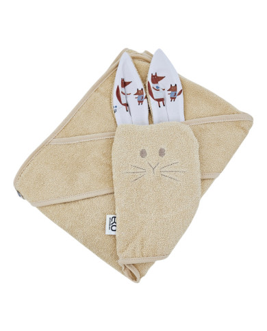 Pamut fürdőlepedő és EKO flanel FOX Pamut fürdőlepedő és EKO flanel FOX