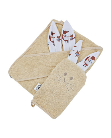 Pamut fürdőlepedő és EKO flanel FOX Pamut fürdőlepedő és EKO flanel FOX