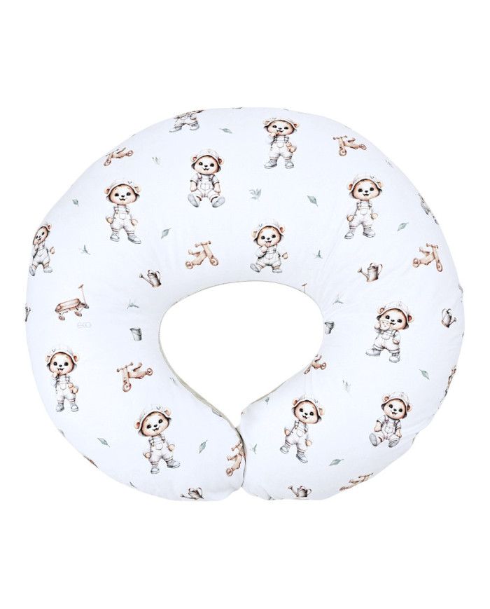 Croissant d'allaitement en velours GARDENER BEAR Croissant d'allaitement en velours GARDENER BEAR