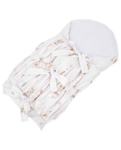 Bavlnený zavinovačka s potlačou a kokosovým orechom BALLERINA MOUSE