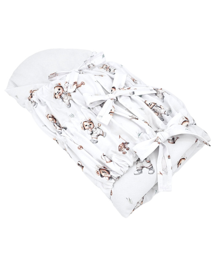 Printani Pamučni Baby Wrap sa kokosovim umetkom GARDENER BEAR Printani Pamučni Baby Wrap sa kokosovim umetkom GARDENER BEAR