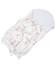 Printed Cotton Swaddle Blanket BALLERINA MOUSE Printed Cotton Swaddle Blanket BALLERINA MOUSE