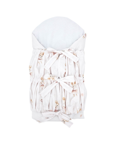 Printed Cotton Swaddle Blanket BALLERINA MOUSE Printed Cotton Swaddle Blanket BALLERINA MOUSE