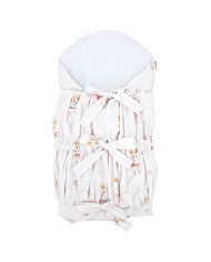 Printed Cotton Swaddle Blanket BALLERINA MOUSE Printed Cotton Swaddle Blanket BALLERINA MOUSE