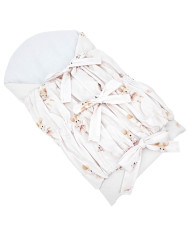 Printed Cotton Swaddle Blanket BALLERINA MOUSE Printed Cotton Swaddle Blanket BALLERINA MOUSE