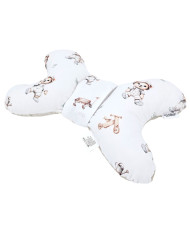 Butterfly pillow GARDENER BEAR