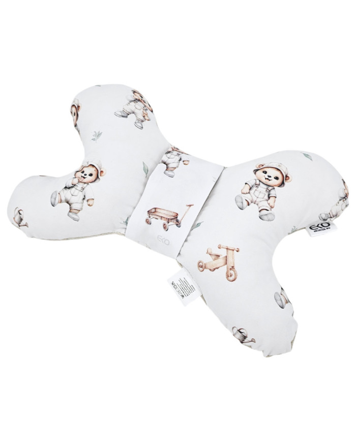 Butterfly pillow GARDENER BEAR